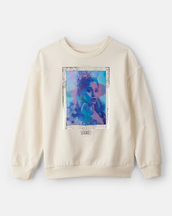 Girls Wicked Pullover Sweatshirt - Cream, 