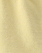 Baby Girl French Terry Shorts - Yellow, image 3 of 4 slides