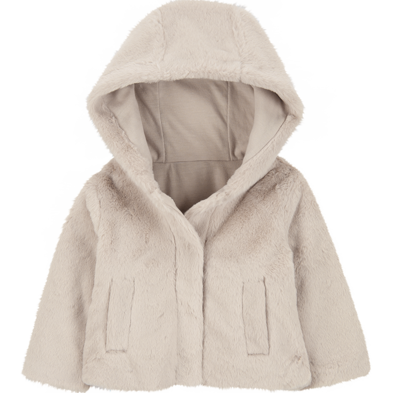 White fur coat baby on sale