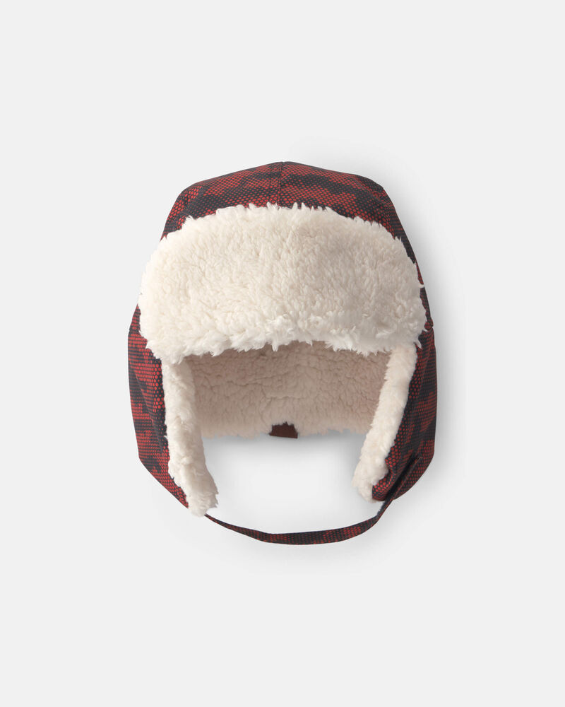 Boys Kombi Drift Aviator Hat - Red Camo, image 1 of 3 slides