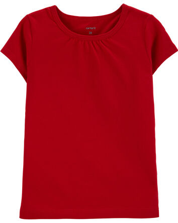 Red Cotton Tee, 