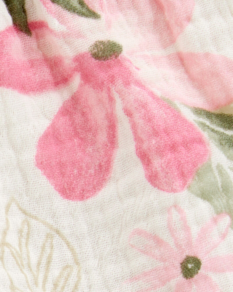 Baby Floral Gauze Shorts, image 3 of 4 slides