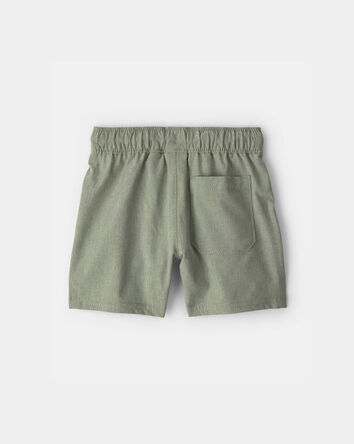 Baby Boy Woven Pocket Shorts - Green, 