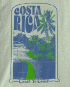 Boys 'Costa Rica' Beach Graphic Tee - Green, image 3 of 4 slides