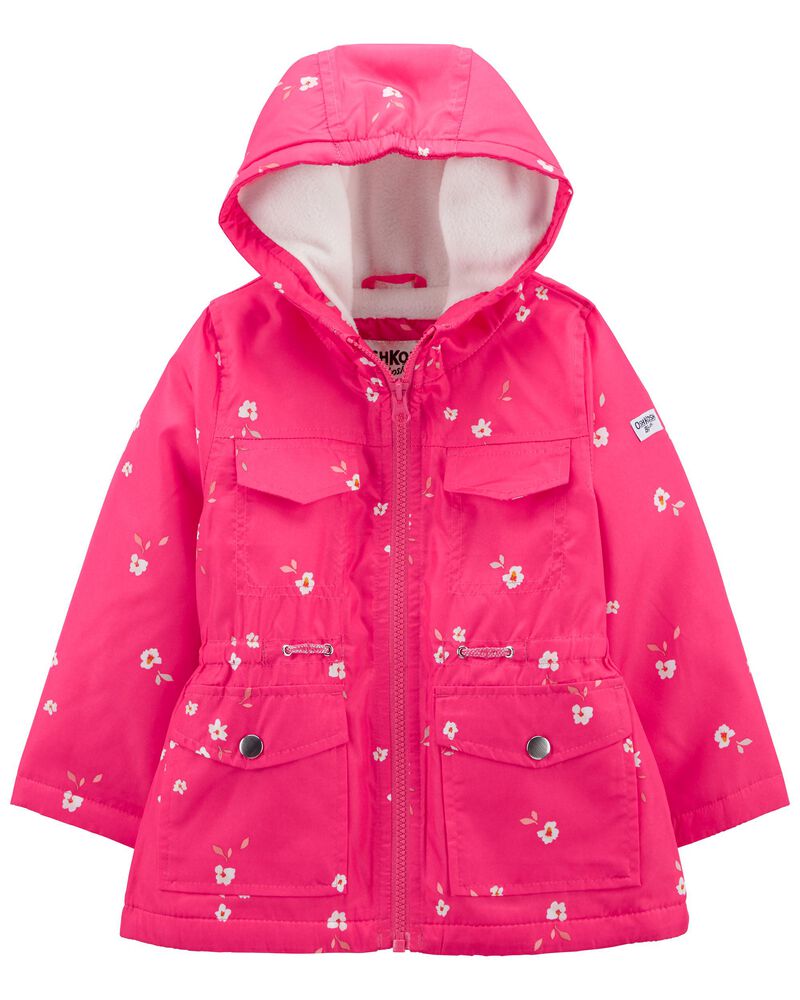 Pink Fleece-Lined Jacket | carters.com
