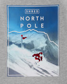 Enfant T-shirt imprimé à manches longues The North Pole, image 2 sur 3 diapositives