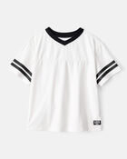 Girls Short-Sleeve Top - White, image 1 of 4 slides