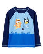 Toddler 2-Piece Bluey Rashguard & Swim Trunk Set, image 2 of 6 slides