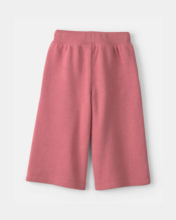 Baby Girl OshKosh Logo Fleece Drawstring Pants - Pink, 