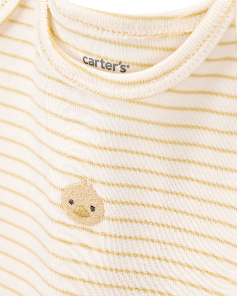 Baby 3-Piece Duck Little Cardigan Set, image 2 of 6 slides