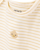 Baby 3-Piece Duck Little Cardigan Set, image 2 of 6 slides
