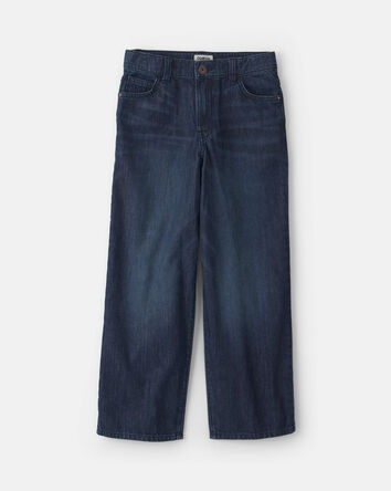 Gar&ccedil;ons - Jean ample en denim - D&eacute;lav&eacute; fonc&eacute;, 