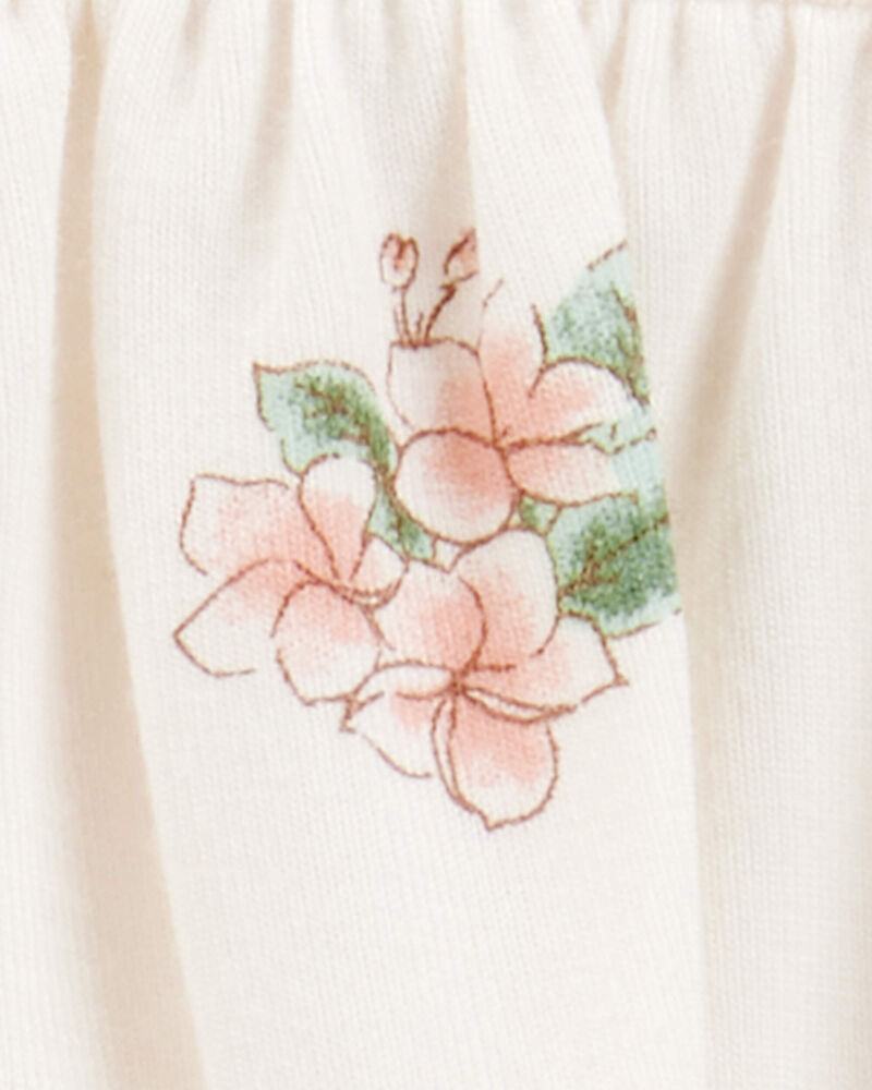 Bébé fille - Ensemble 2 pièces PurelySoft imprimé tropical - Ivoire, image 3 sur 5 diapositives