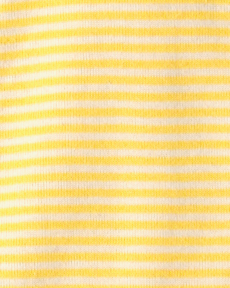 Baby 2-Pack Lemon Snug Fit 1-Piece Pyjama Set - Yellow/Blue, image 4 of 6 slides