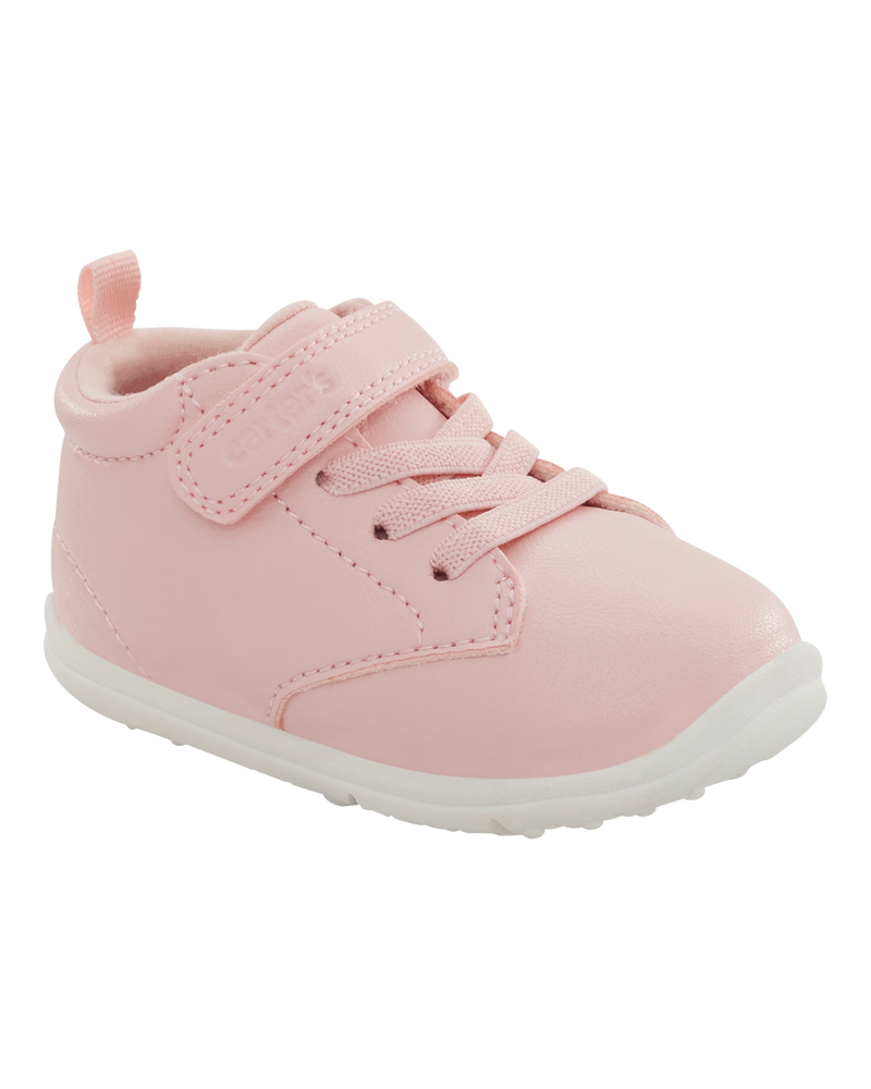  Every Step&reg; First Walker  High-Top Sneakers - Pink, image 7 of 7 slides