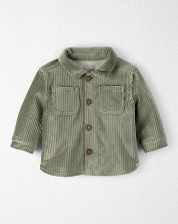 Baby Boy Recycled Velour Jacket , 