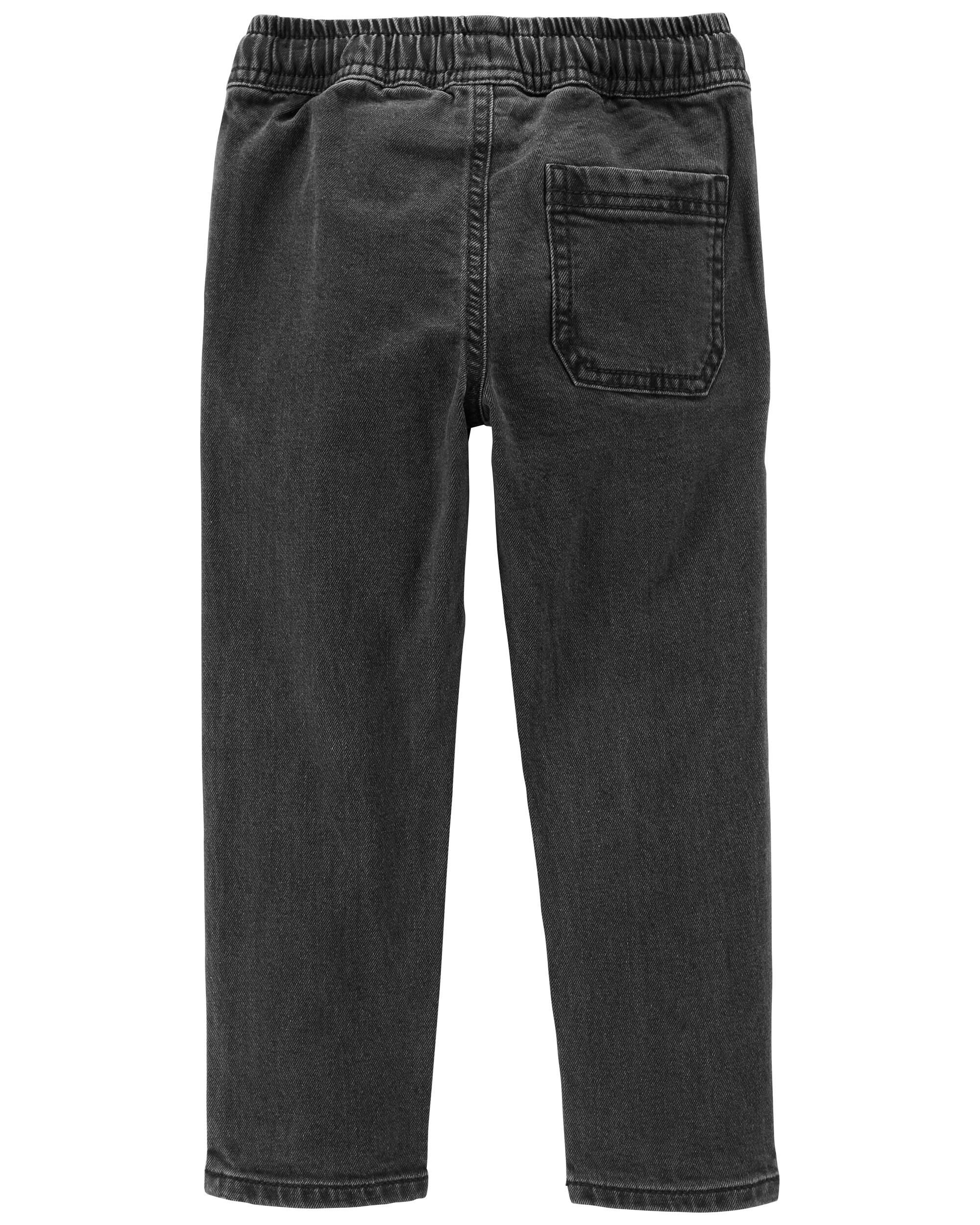 Gray denim pants on sale