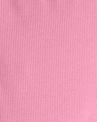 Girls Solid Bike Shorts - Pink, image 3 of 4 slides