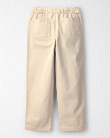 Kids Organic Cotton Baggy Twill Pants, 