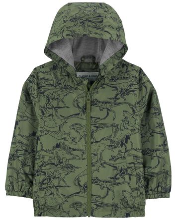 Kid Dino Print Jacket, 