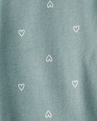 Girls Heart Print Dress, image 3 of 4 slides