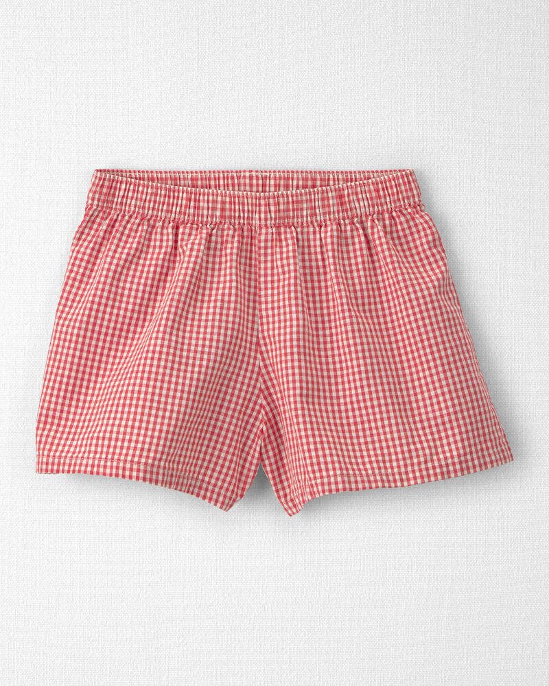Girls 2-Piece Top & Short Set Made with Organic Cotton, image 3 of 6 slides