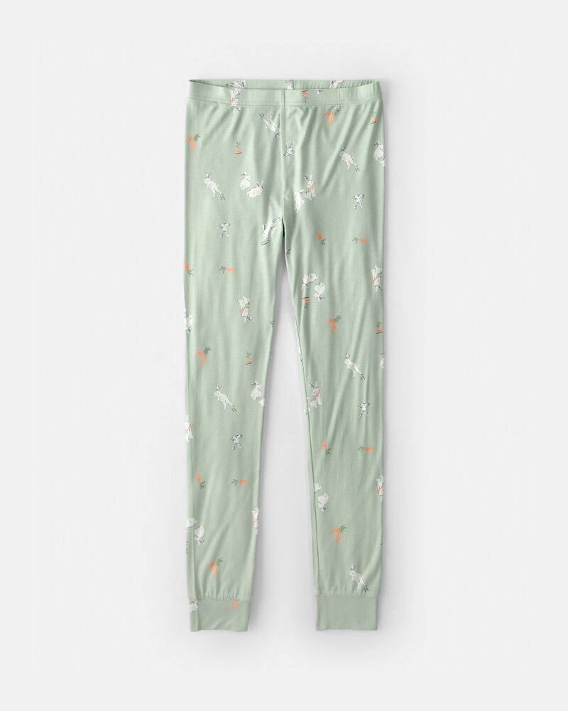 Kid Bunny PurelySoft 2-Piece Pyjama Set - Green, image 2 of 7 slides