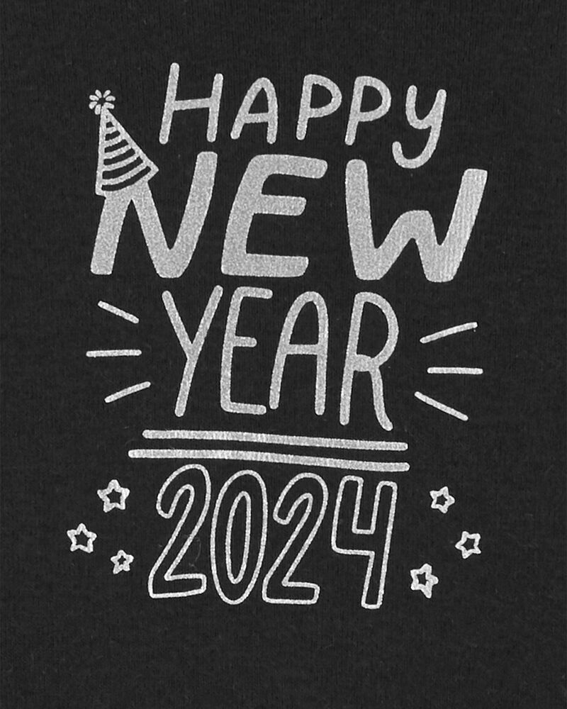 Baby Happy New Year Collectible Bodysuit, image 2 of 3 slides