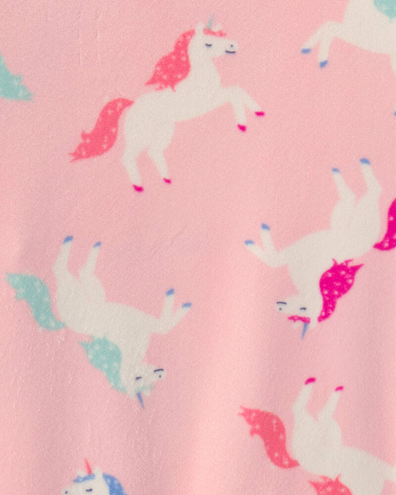 Toute-petit fille - Pyjama ajust&eacute; 2 pi&egrave;ces en DreamPlush &agrave; motif licorne &ndash; Rose, image 2 sur 2 diapositives