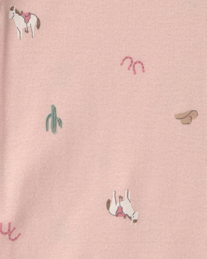Baby Girl 5-Pack Western Multipack Bodysuits, image 6 of 7 slides