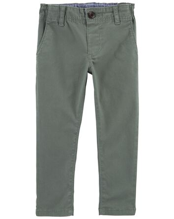 Skinny Fit Tapered Chino Pants, 