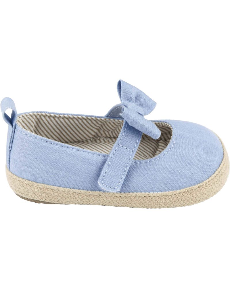 Bébé Chaussures Charles IX en chambray, image 2 sur 7 diapositives