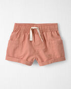 Baby Boy 2-Piece Shorts Set Made with Organic Cotton in Citrus, image 2 of 7 slides
