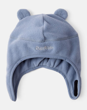 Baby Boy Polar Fleece Hat - Grey, 
