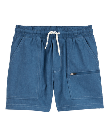 Enfant Short de randonnée pour tous les jours - Bleu marine, 