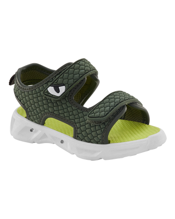 Toddler Rugged Light Up Sandals, 