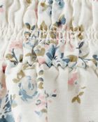 Baby Floral-Print Linen Bubble Made with Organic Cotton, image 3 of 5 slides