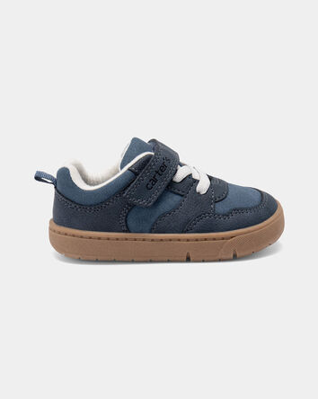 Baby Boy Every Step&reg; First Walker Casual Shoes - Blue/Brown, 