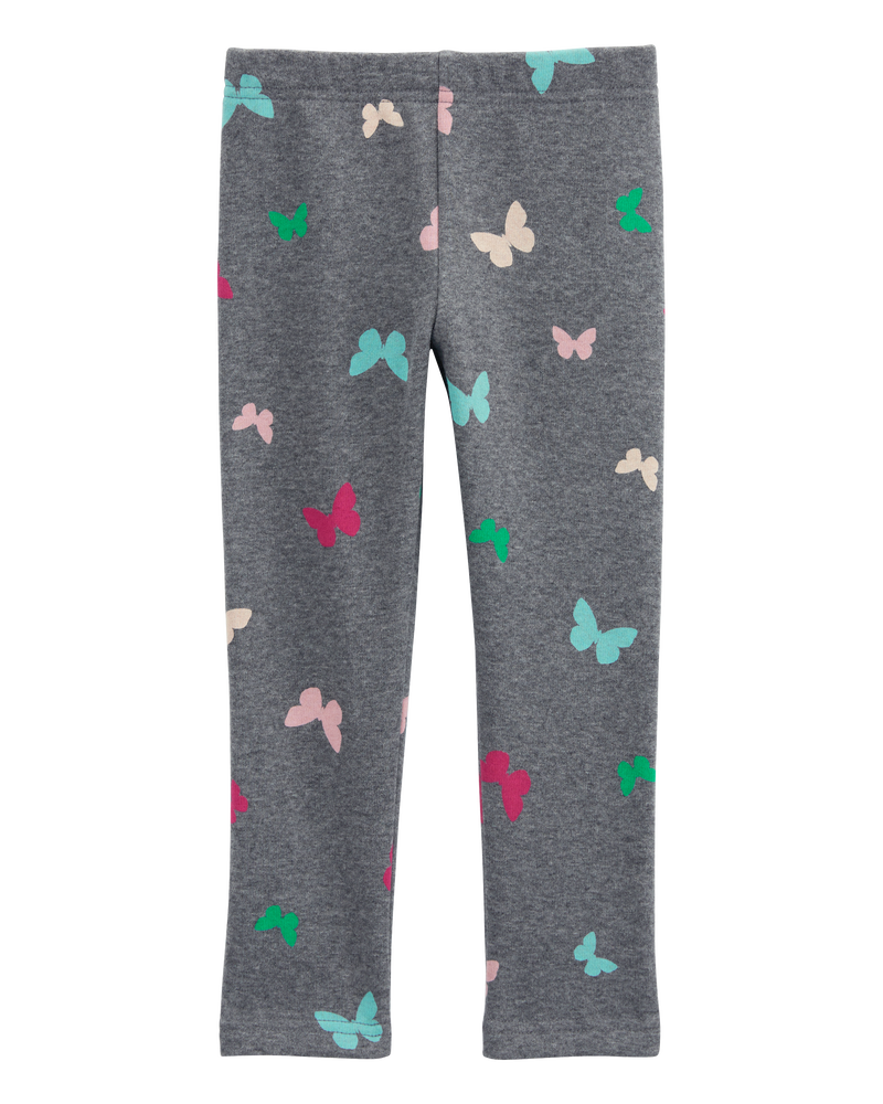 Bébé Legging en molleton douillet à motifs d’étoiles, image 2 sur 5 diapositives