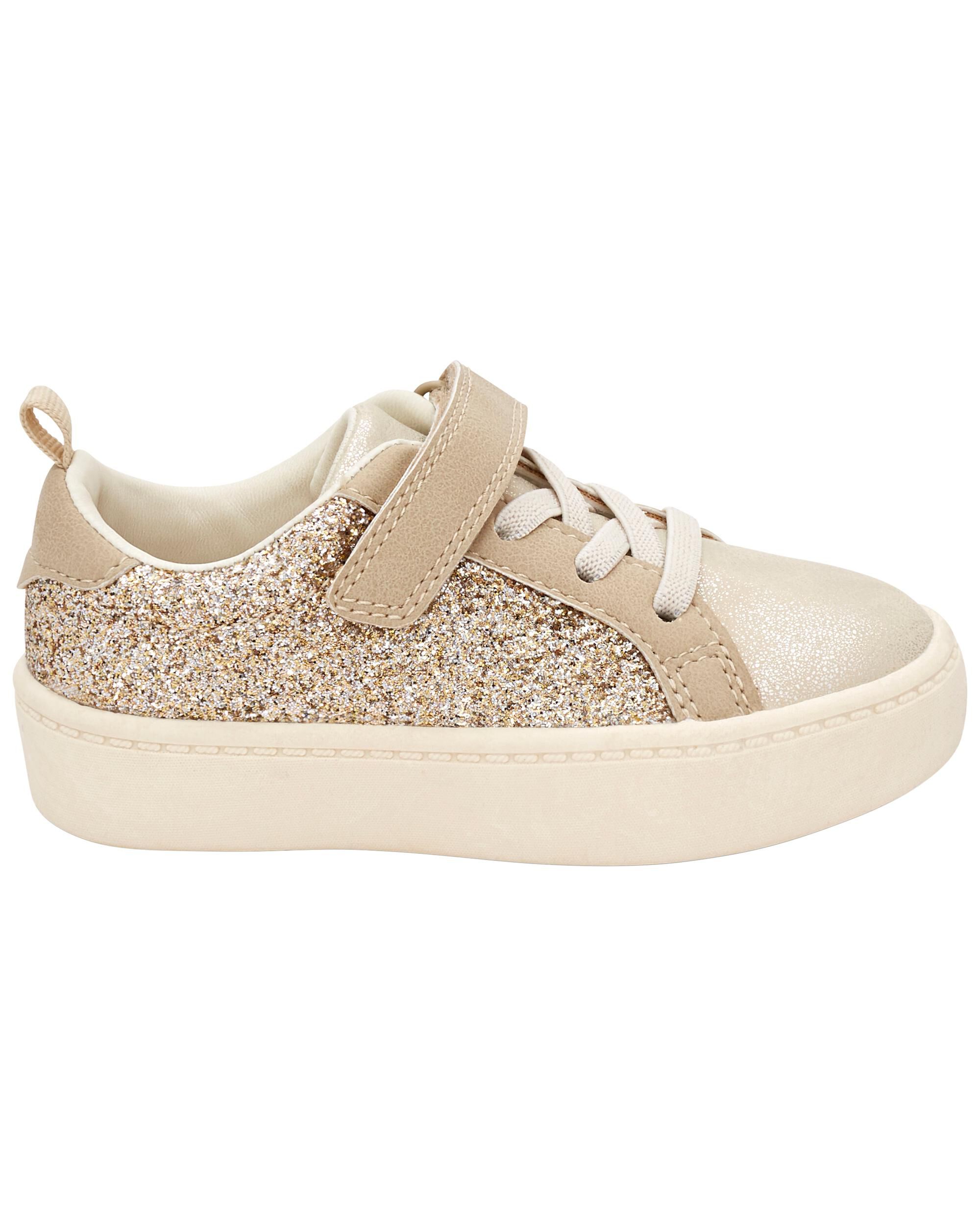 Toddler Girls Toddler Glitter Sneakers 4 Carter s