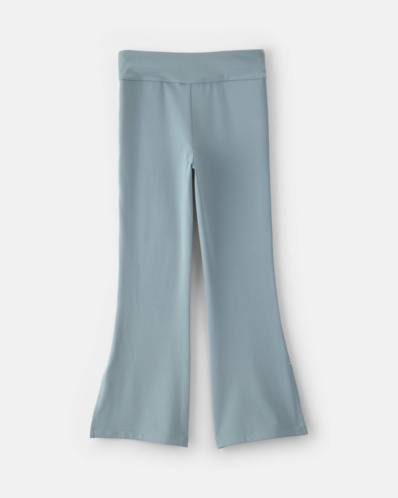 Girls Pull-On Stretch Active Flare Leggings - Blue, image 2 of 5 slides