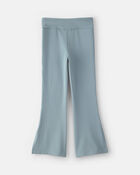 Girls Pull-On Stretch Active Flare Leggings - Blue, image 2 of 5 slides