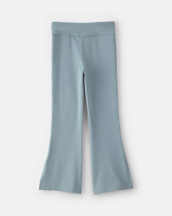Girls Pull-On Stretch Active Flare Leggings - Blue, 