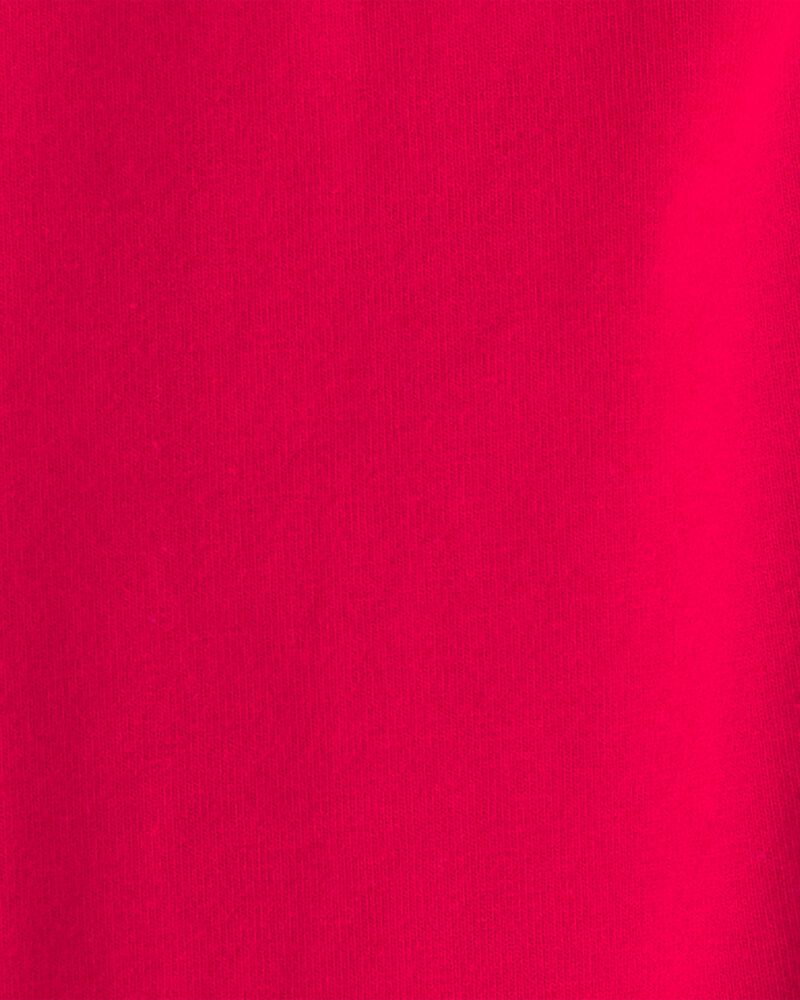 Toute-petite fille - Legging extensible &agrave; enfiler en coton &ndash; Rouge, image 3 sur 3 diapositives
