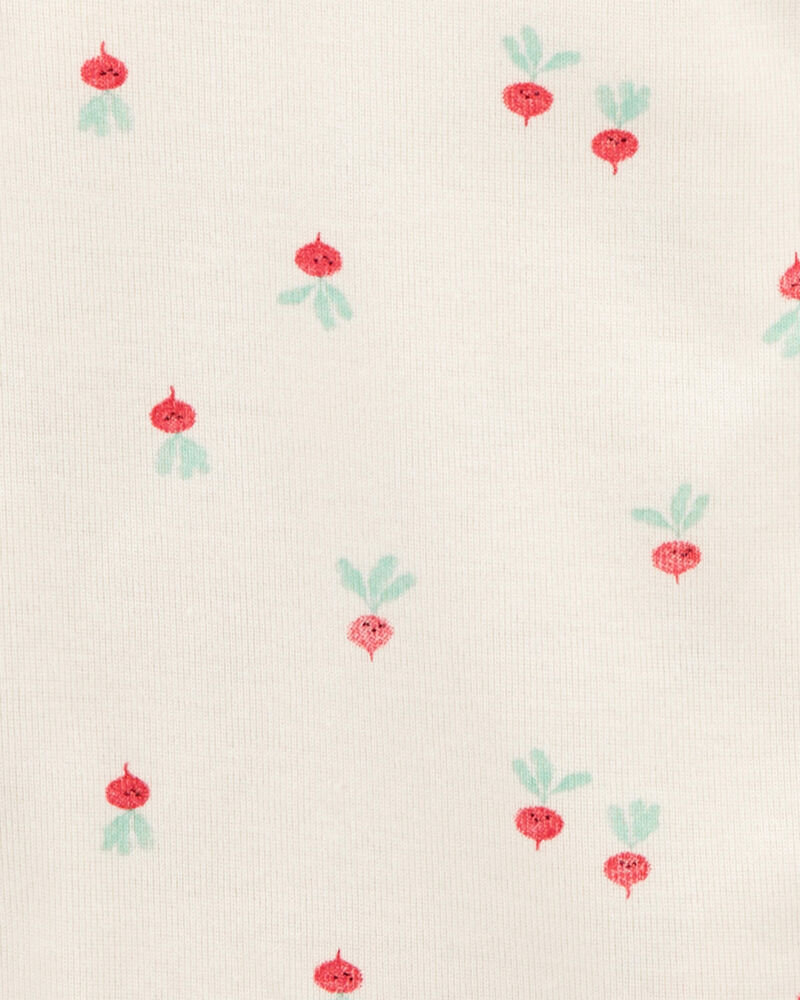 Baby 5-Pack Vegetables Sleeveless Bodysuits - Ivory, image 2 of 7 slides