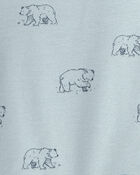 B&eacute;b&eacute; - Pyjama 2 pi&egrave;ces en coton biologique &agrave; motif Ours de No&euml;l, image 3 sur 3 diapositives