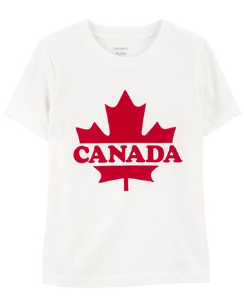 T-shirt à imprimé de la fête du Canada, 