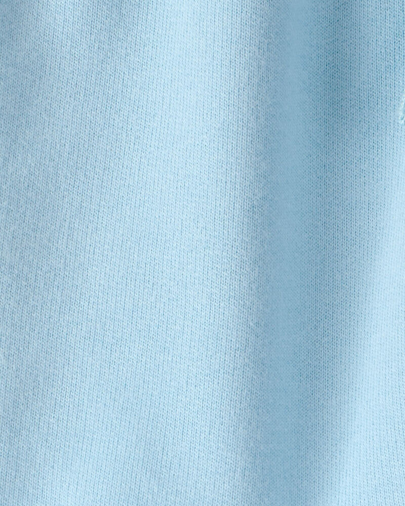 Toddler Girl French Terry Shorts - Blue, image 3 of 4 slides