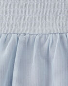 Baby Girl Ruffle Sleeveless Tutu Romper - Blue, image 2 of 3 slides