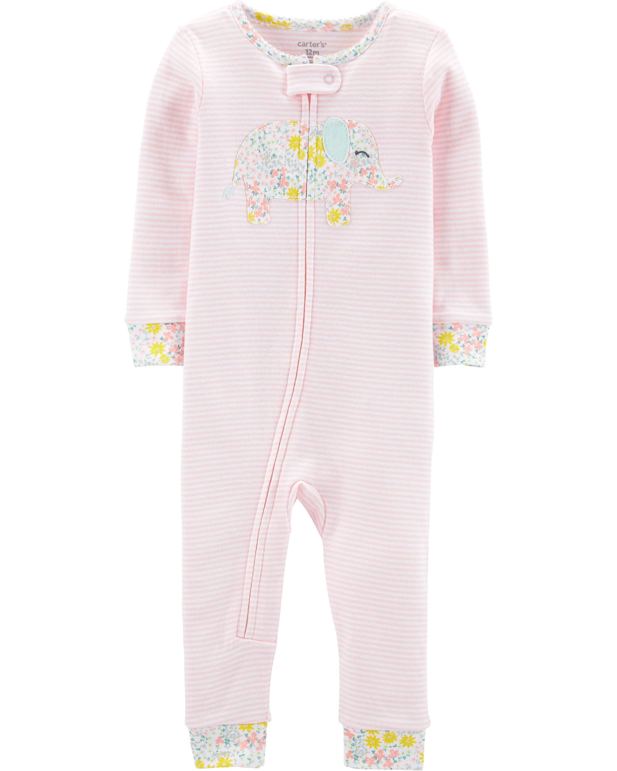 elephant pajamas baby